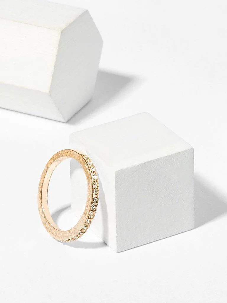 Simple Rhinestone Ring