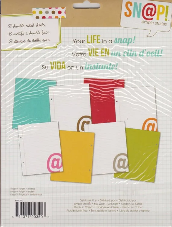 Simple Stories Snap Pages
