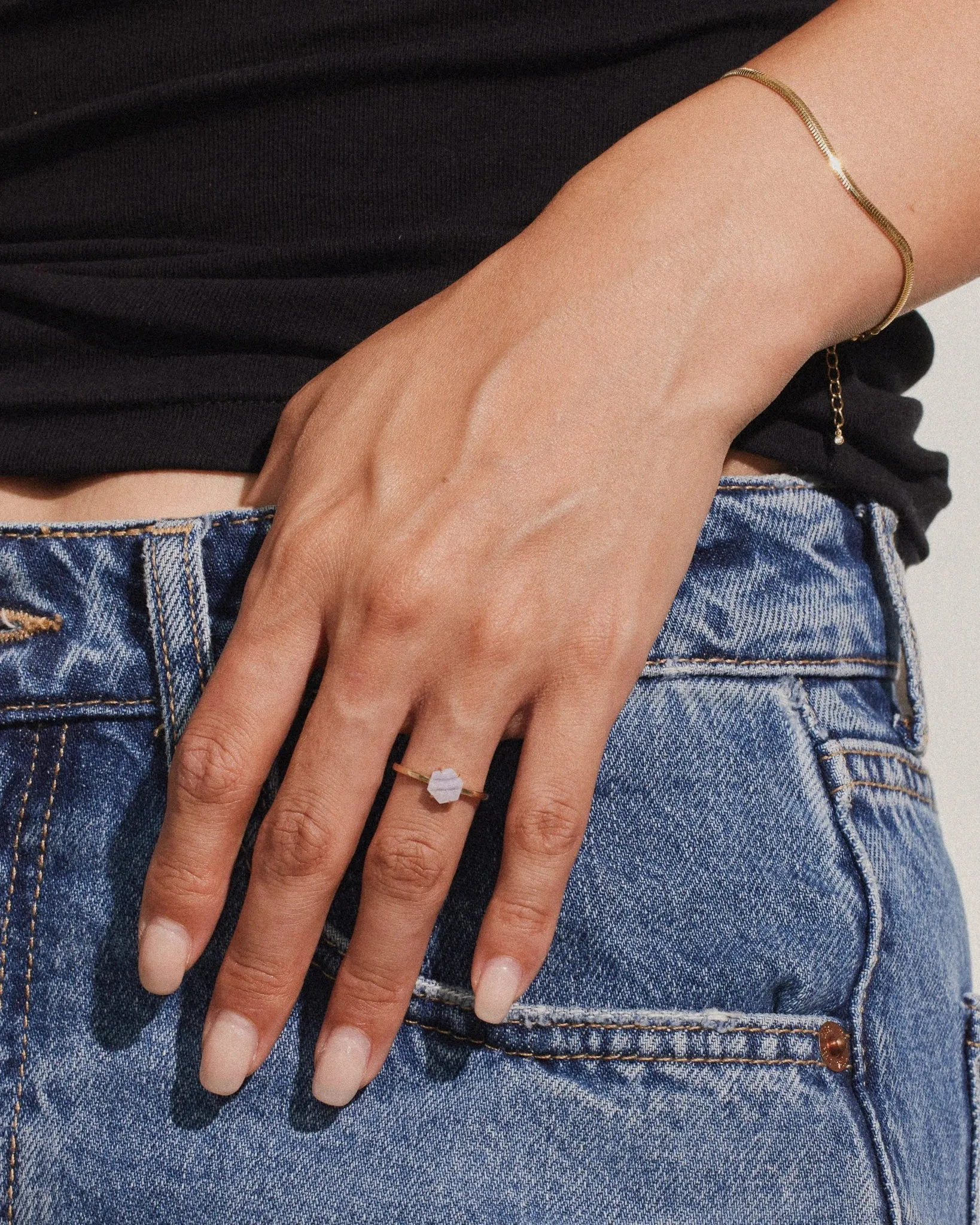Simply Agate Ring