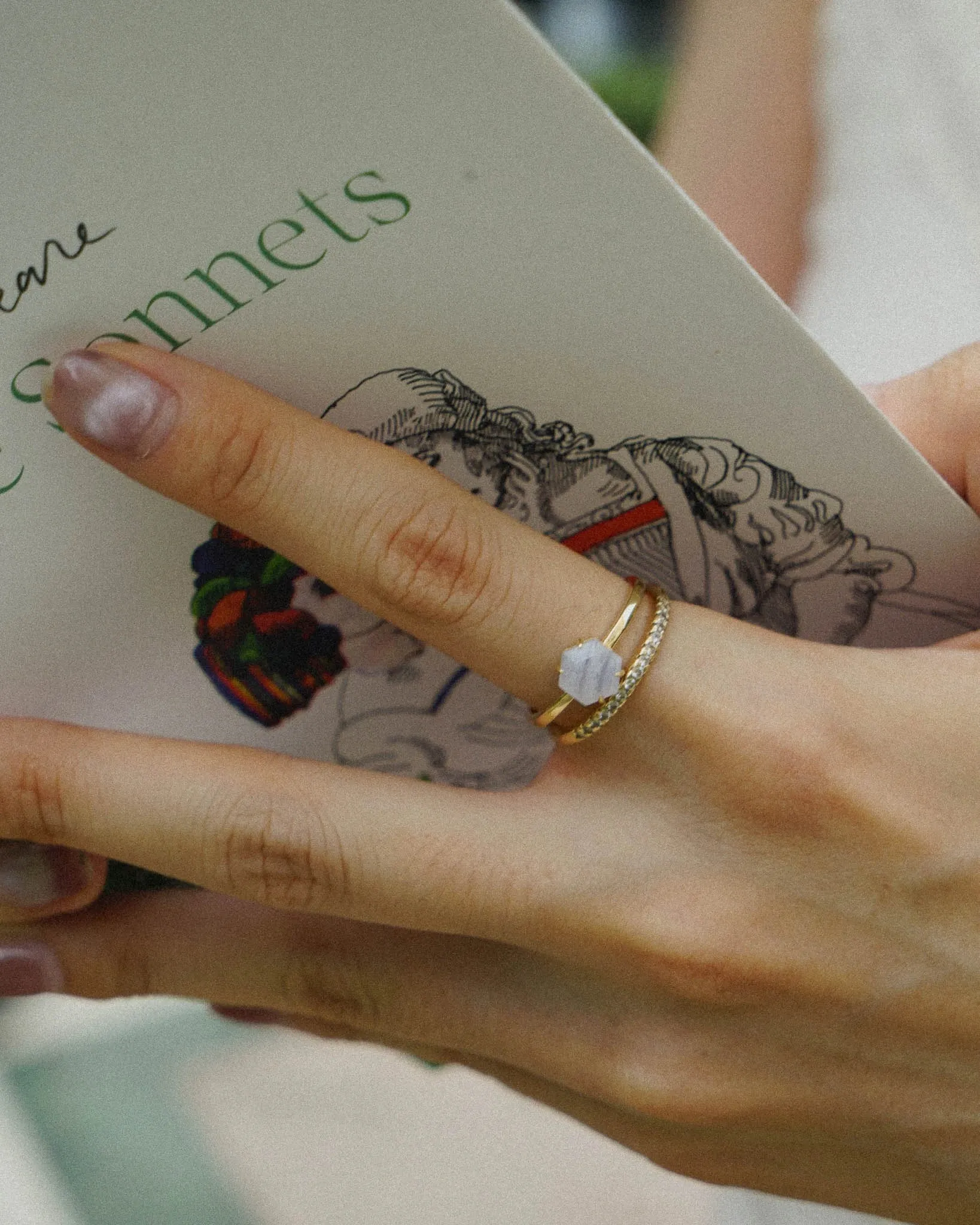 Simply Agate Ring