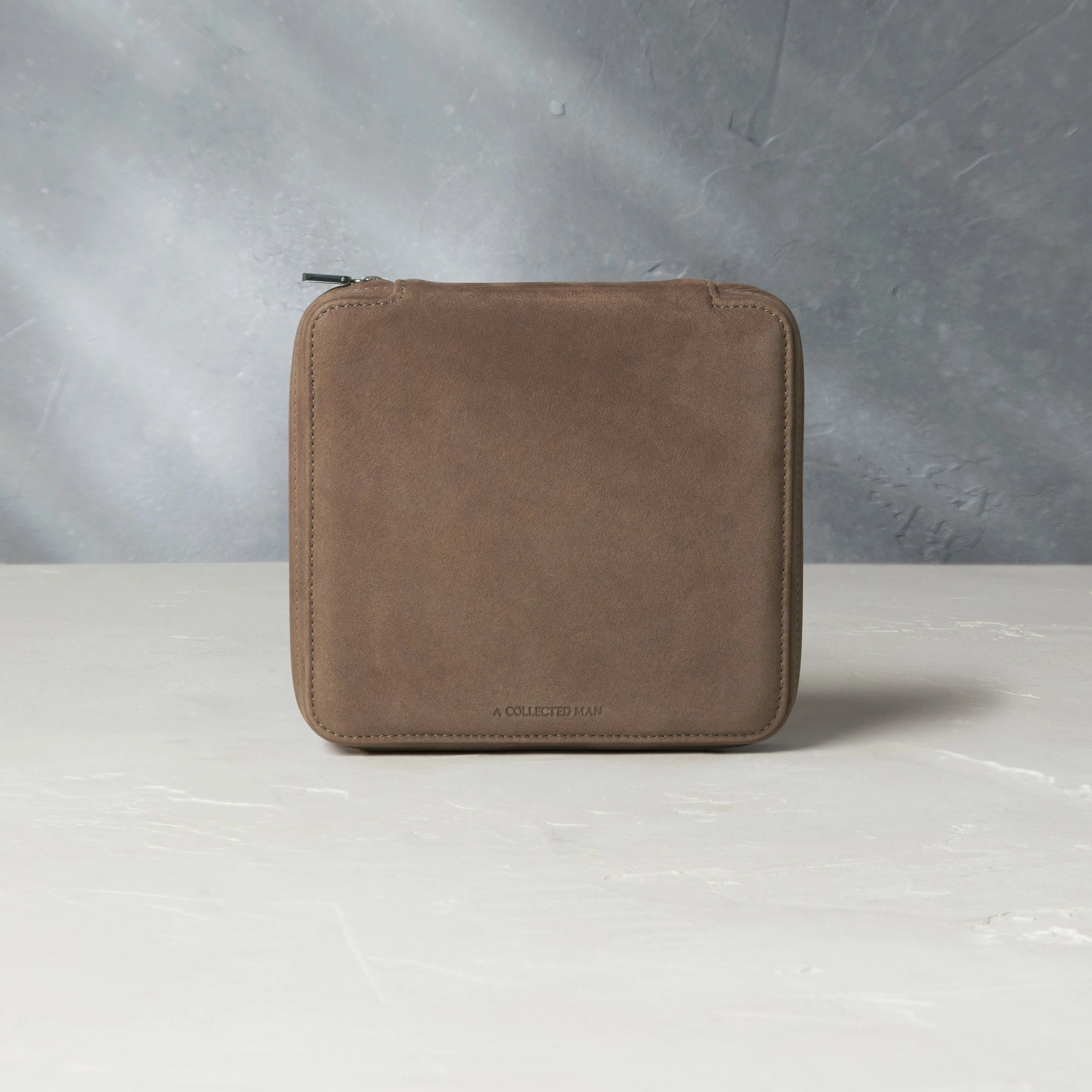 six-watch folio, nubuck