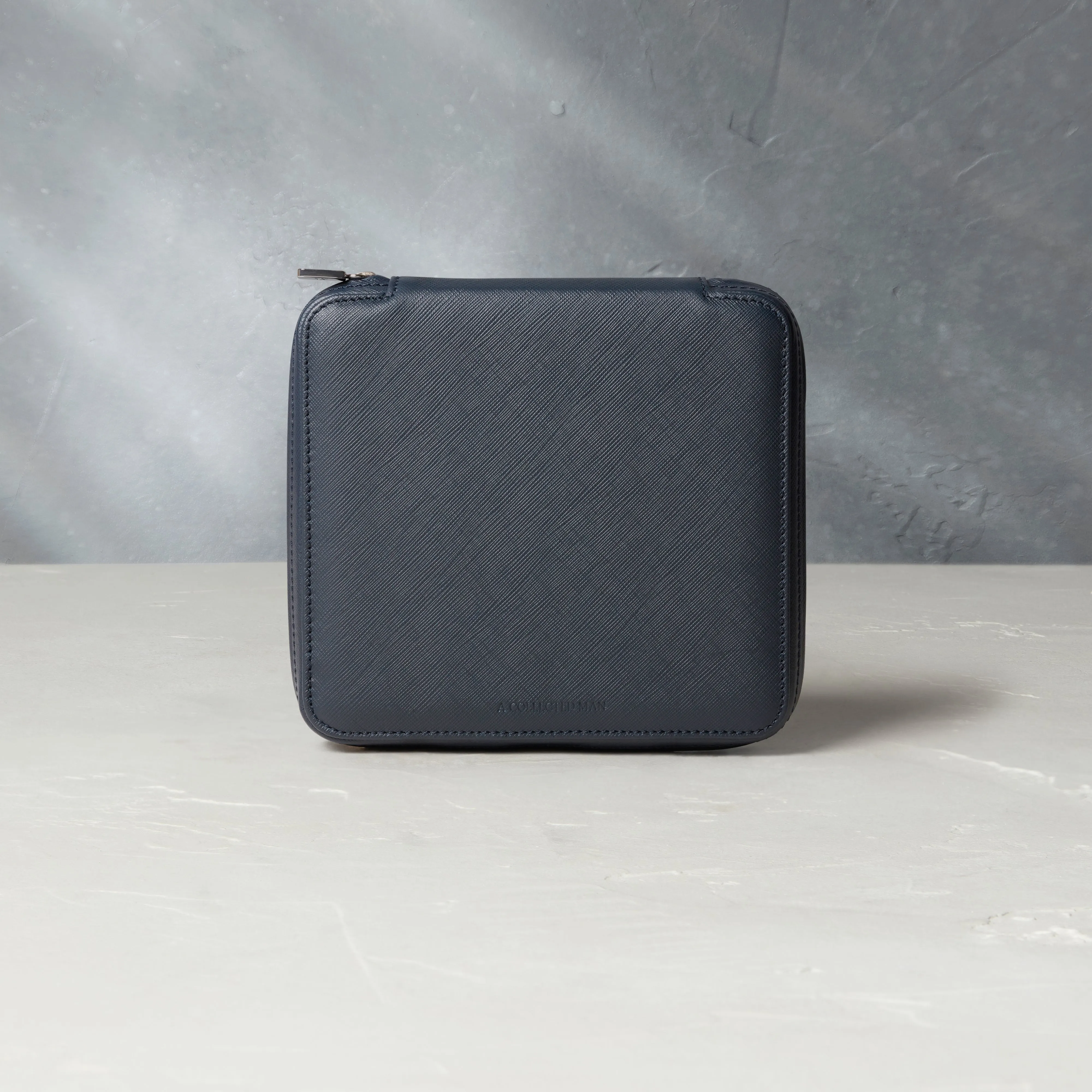 six-watch folio, saffiano