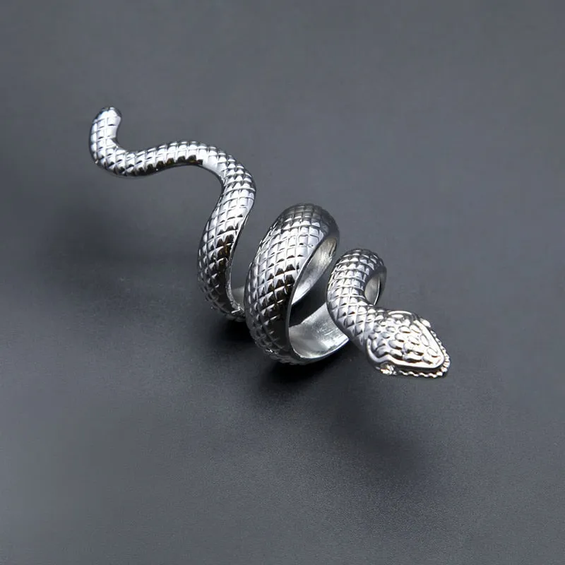 Snake Pendant Necklace - Animal Theme Minimalist Alloy Jewelry
