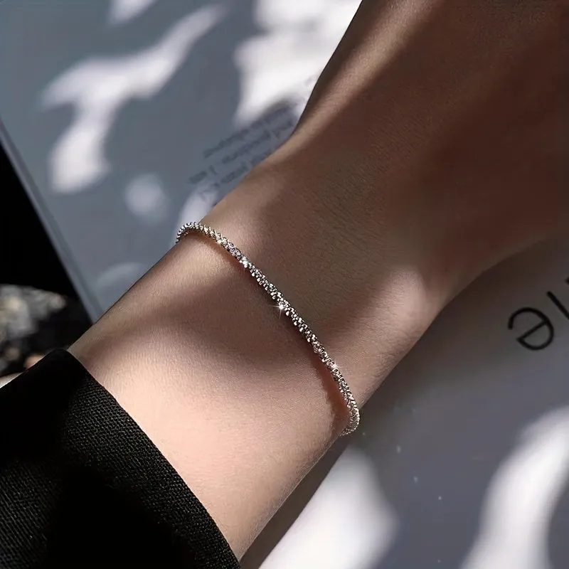 Sparkling Minimalist Bracelet Full Sky Star Necklace