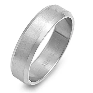 Stainless Steel Wedding Band Ring