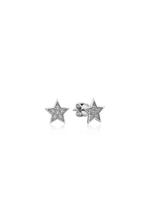 STAR PAVE EARRINGS