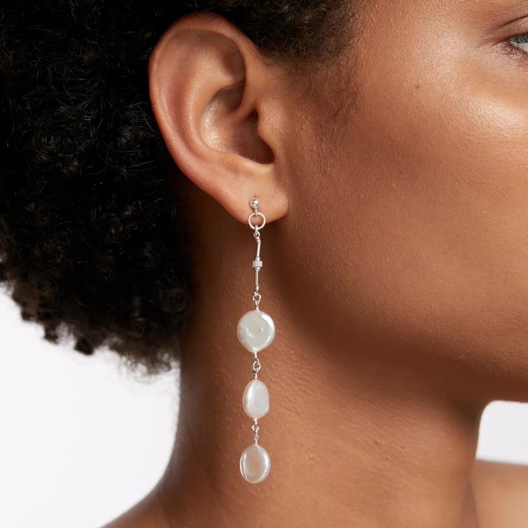 Stella Earrings - Sterling Silver