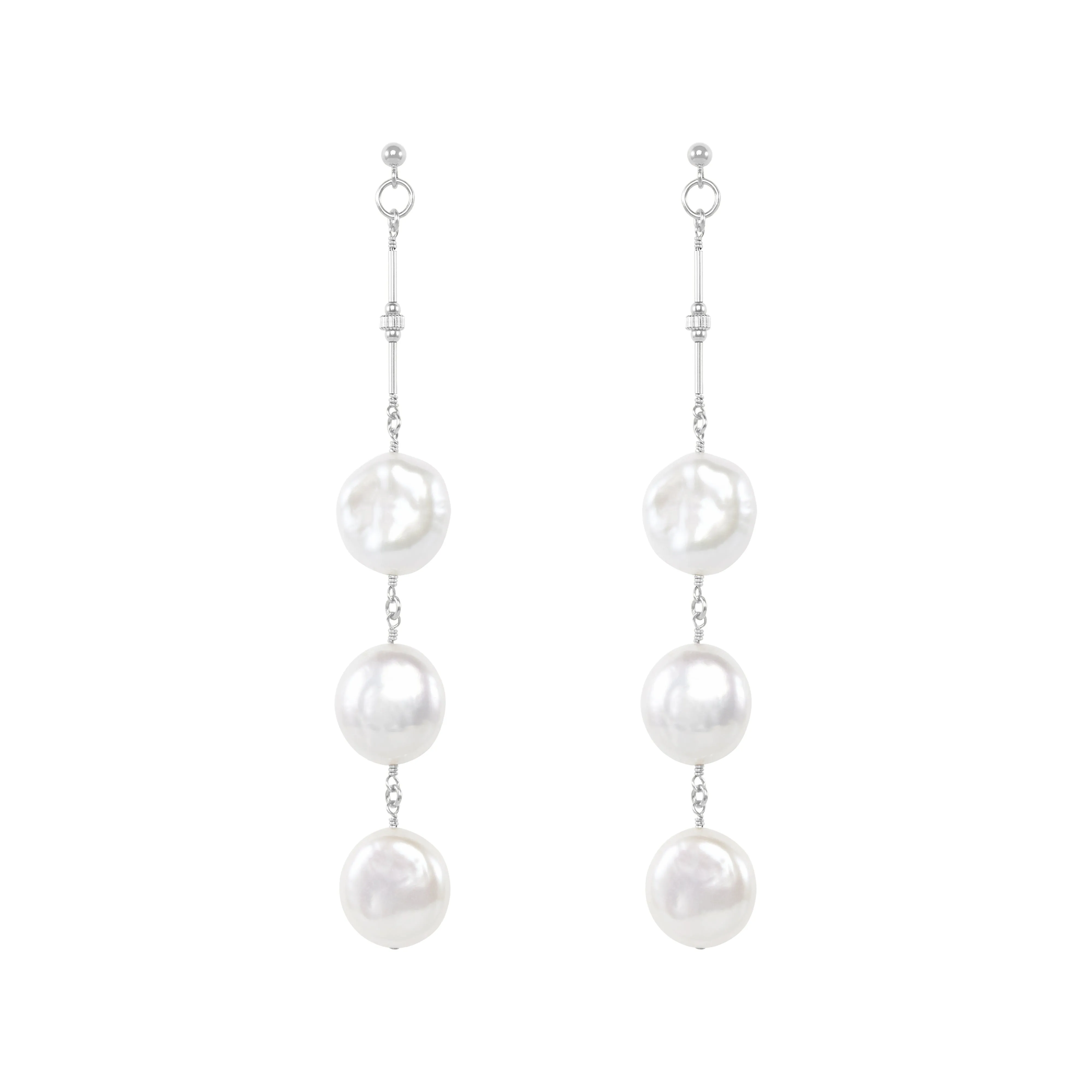 Stella Earrings - Sterling Silver
