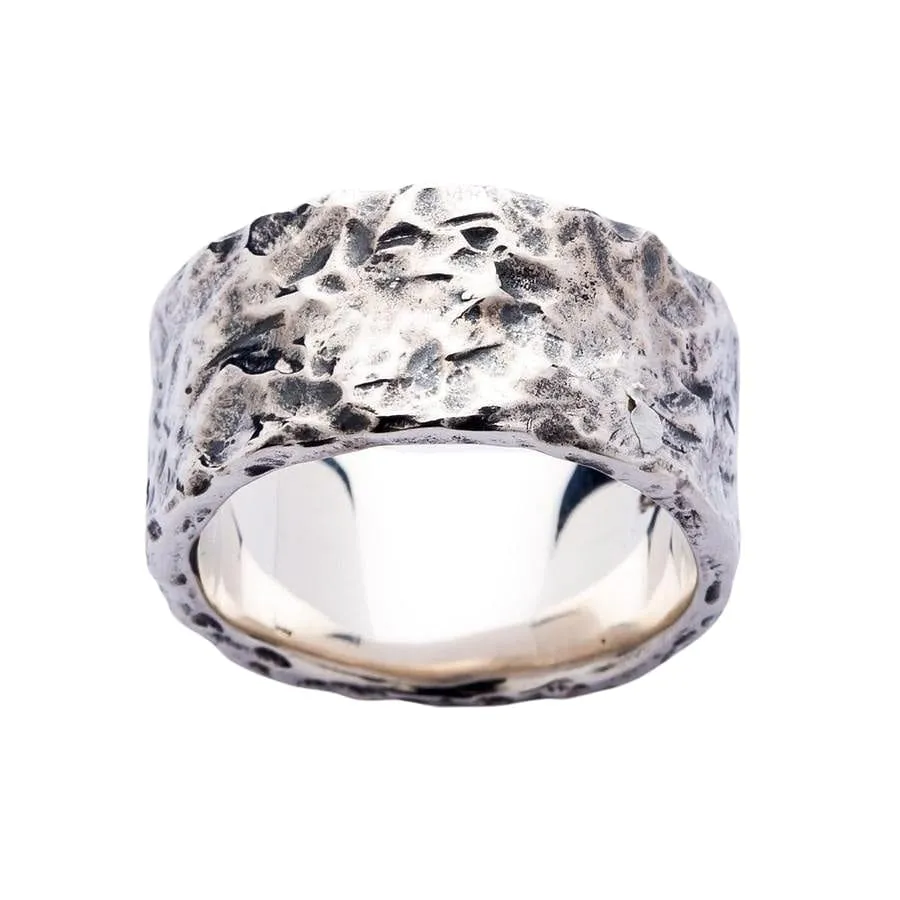 Sterling Silver Peace Band Ring