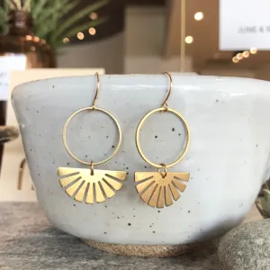 Sun kissed earrings
