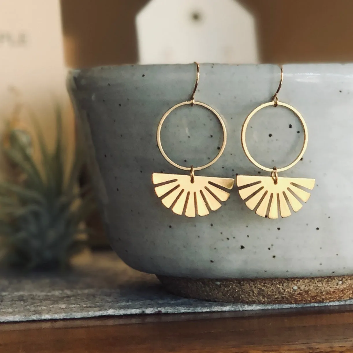 Sun kissed earrings