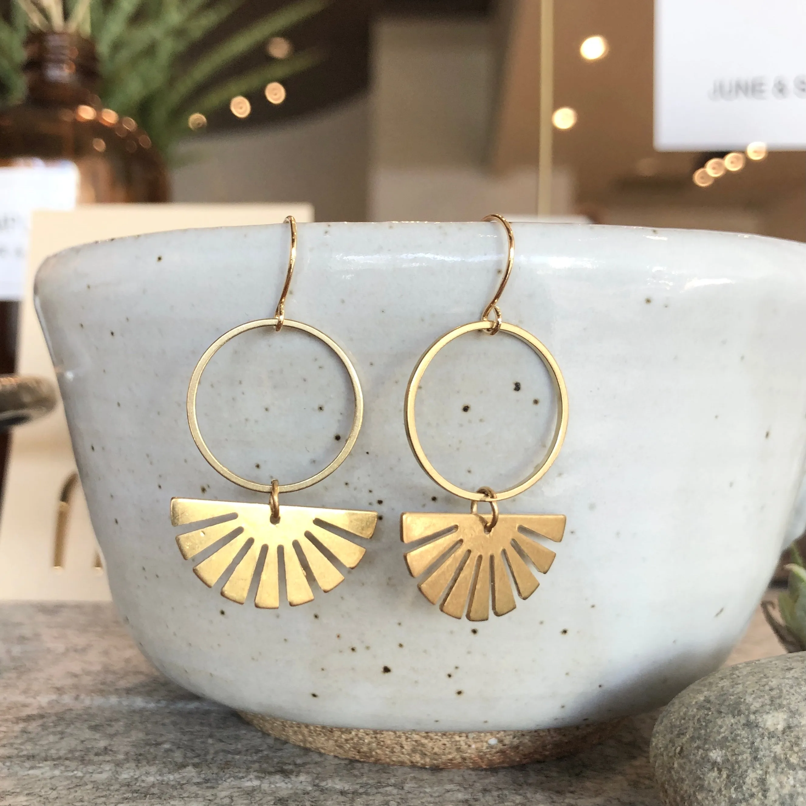 Sun kissed earrings