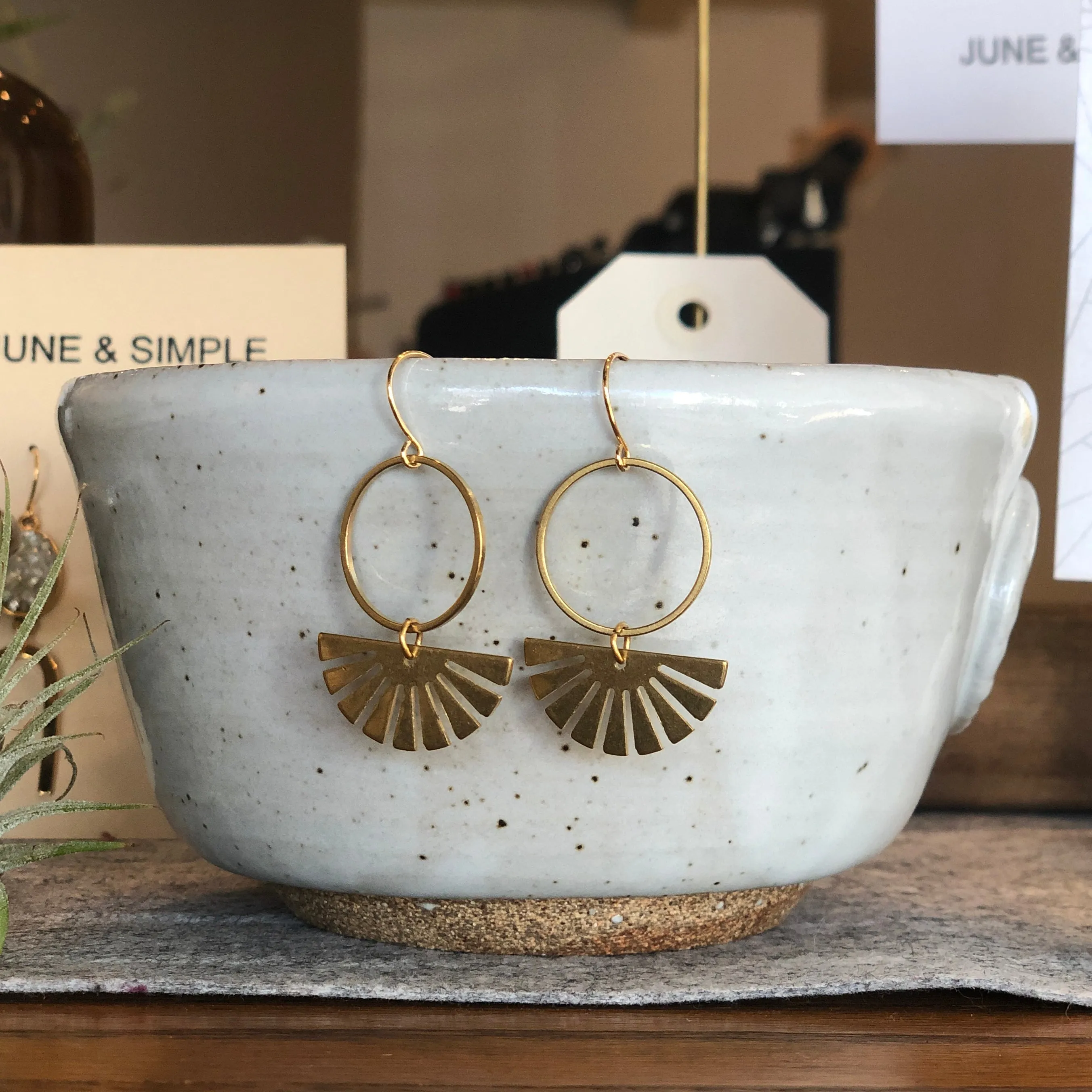 Sun kissed earrings