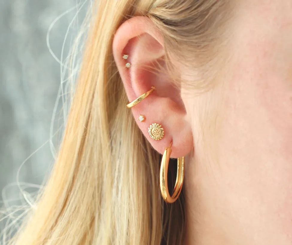 Sunflower Studs