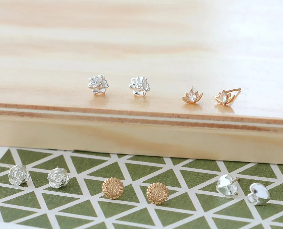 Sunflower Studs