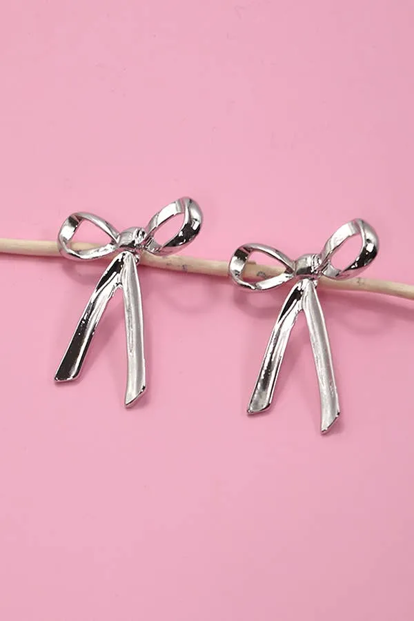 Sway With The Wind Bow Earrings