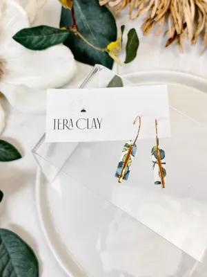 The Blueberry Skinny Hoops