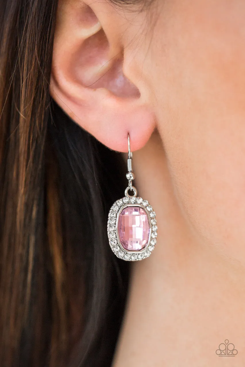 The Modern Monroe Pink Paparazzi Earrings