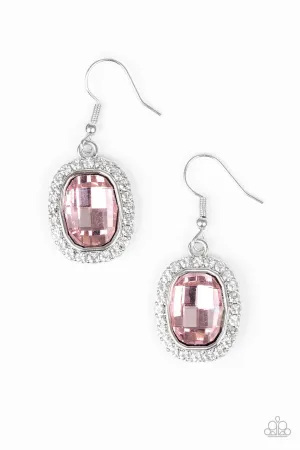 The Modern Monroe Pink Paparazzi Earrings
