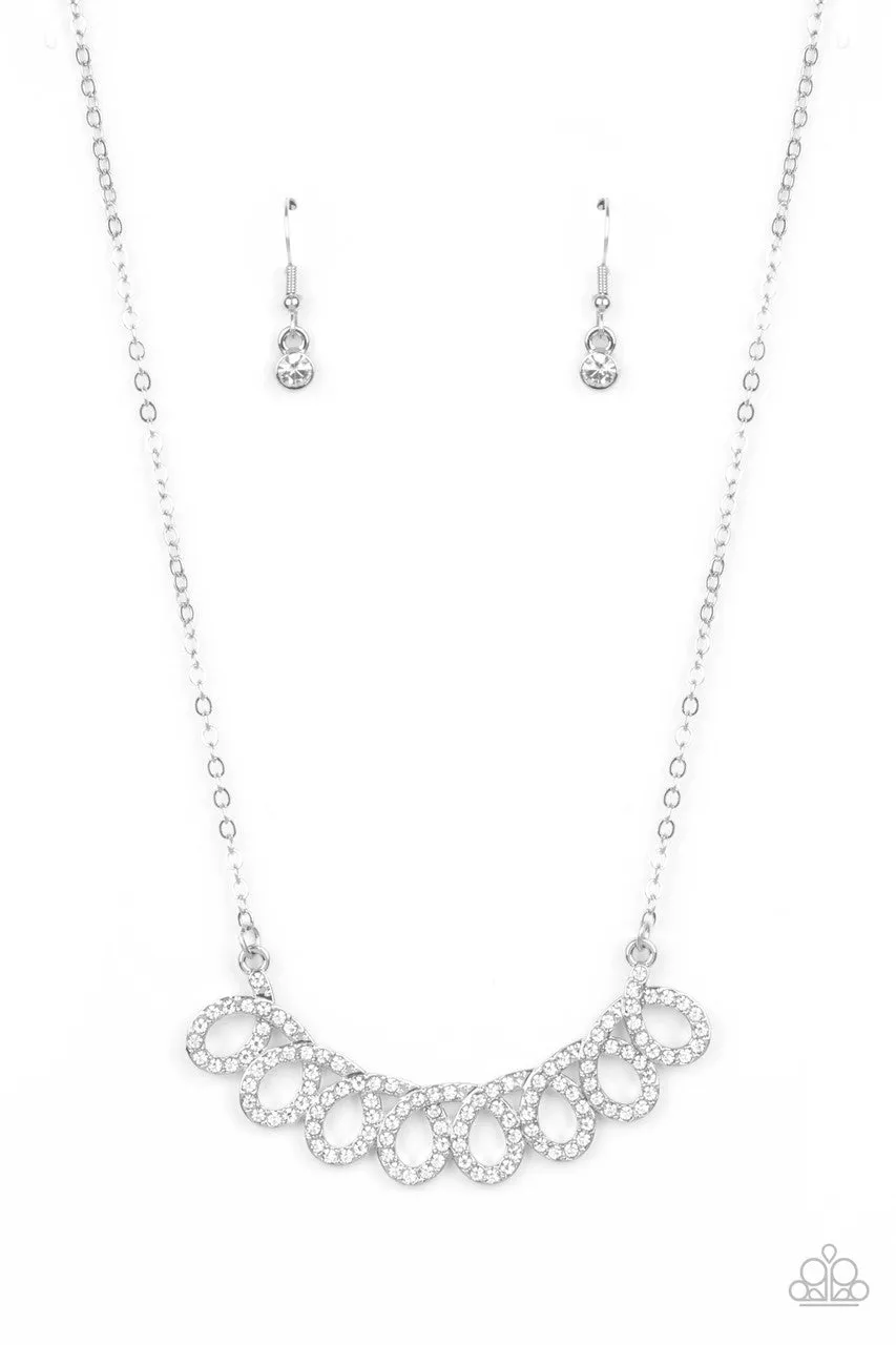 Timeless Trimmings White Paparazzi Necklace