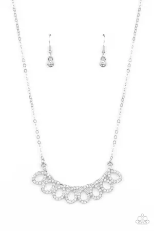 Timeless Trimmings White Paparazzi Necklace