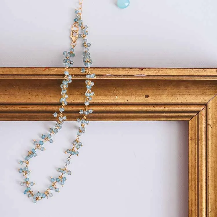 Tiny Gem Choker Necklace