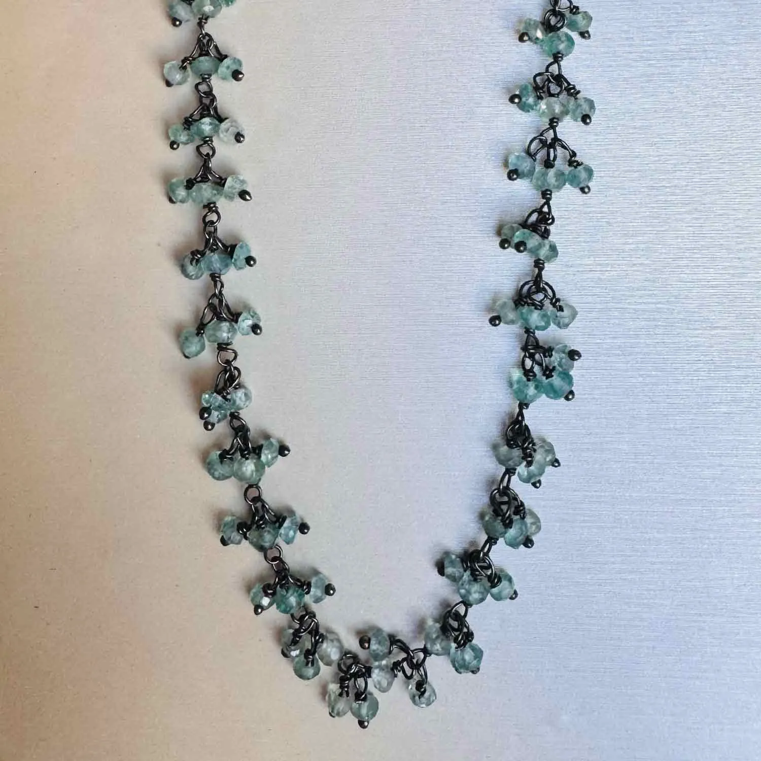 Tiny Gem Choker Necklace