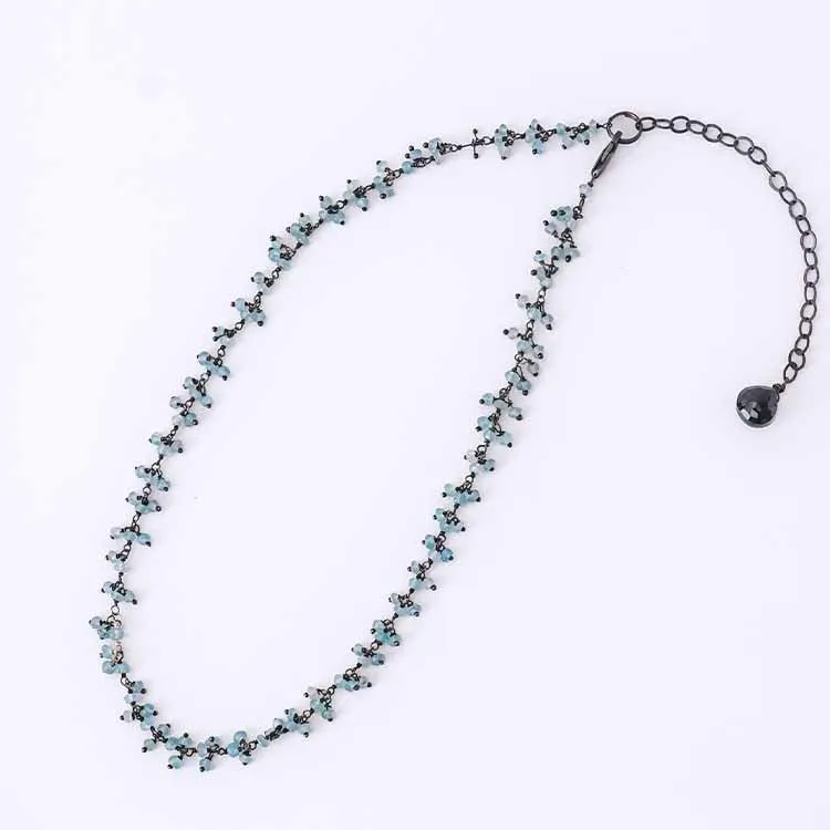 Tiny Gem Choker Necklace