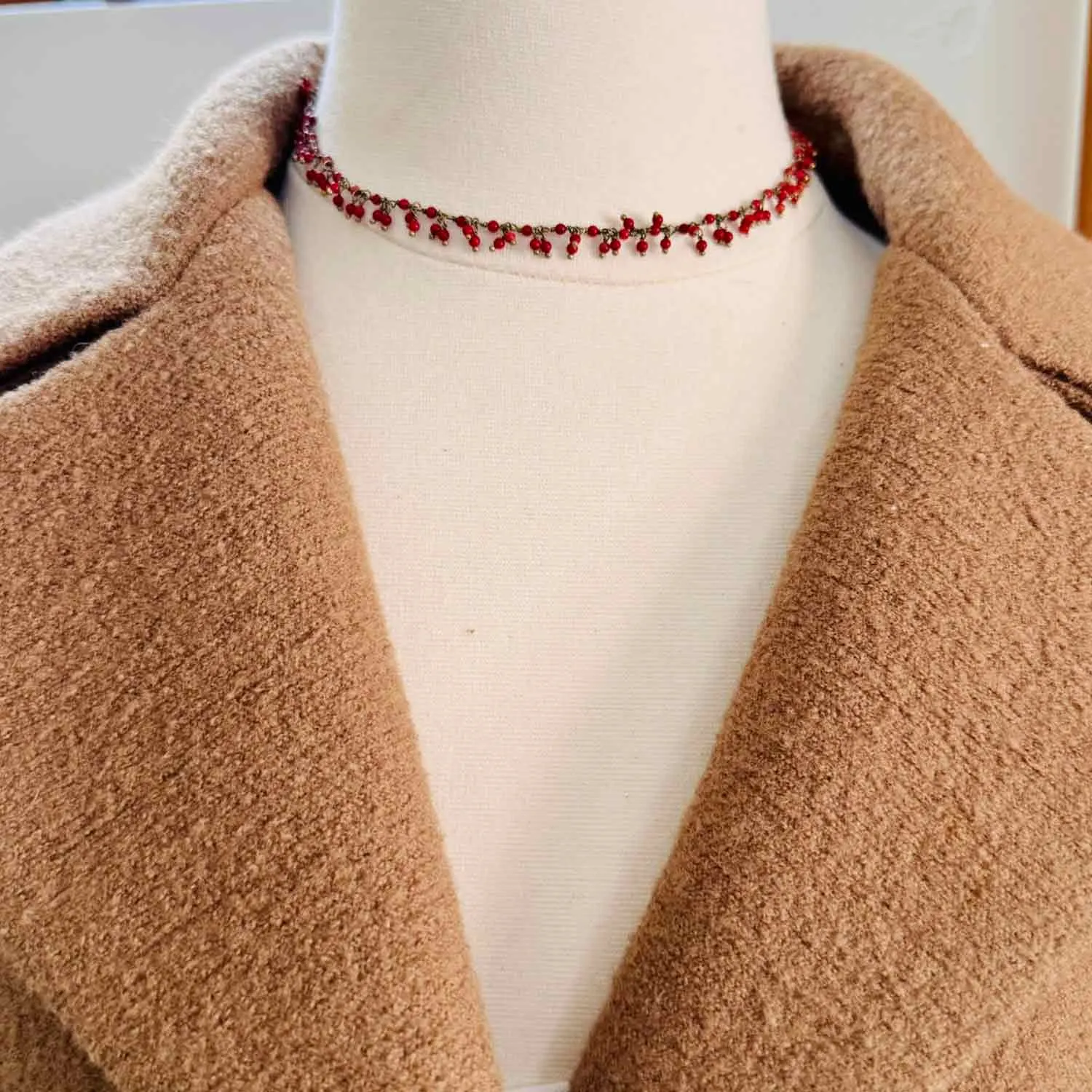 Tiny Gem Choker Necklace