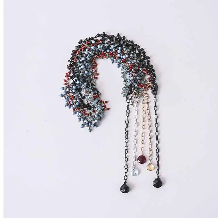 Tiny Gem Choker Necklace