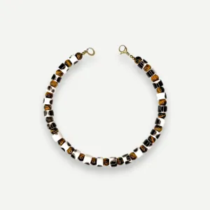 TORT & TIGERS EYE SUNDRY.  BEAD ONE.