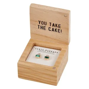 TREASURE BOX EARRINGS - HAPPY BIRTHDAY