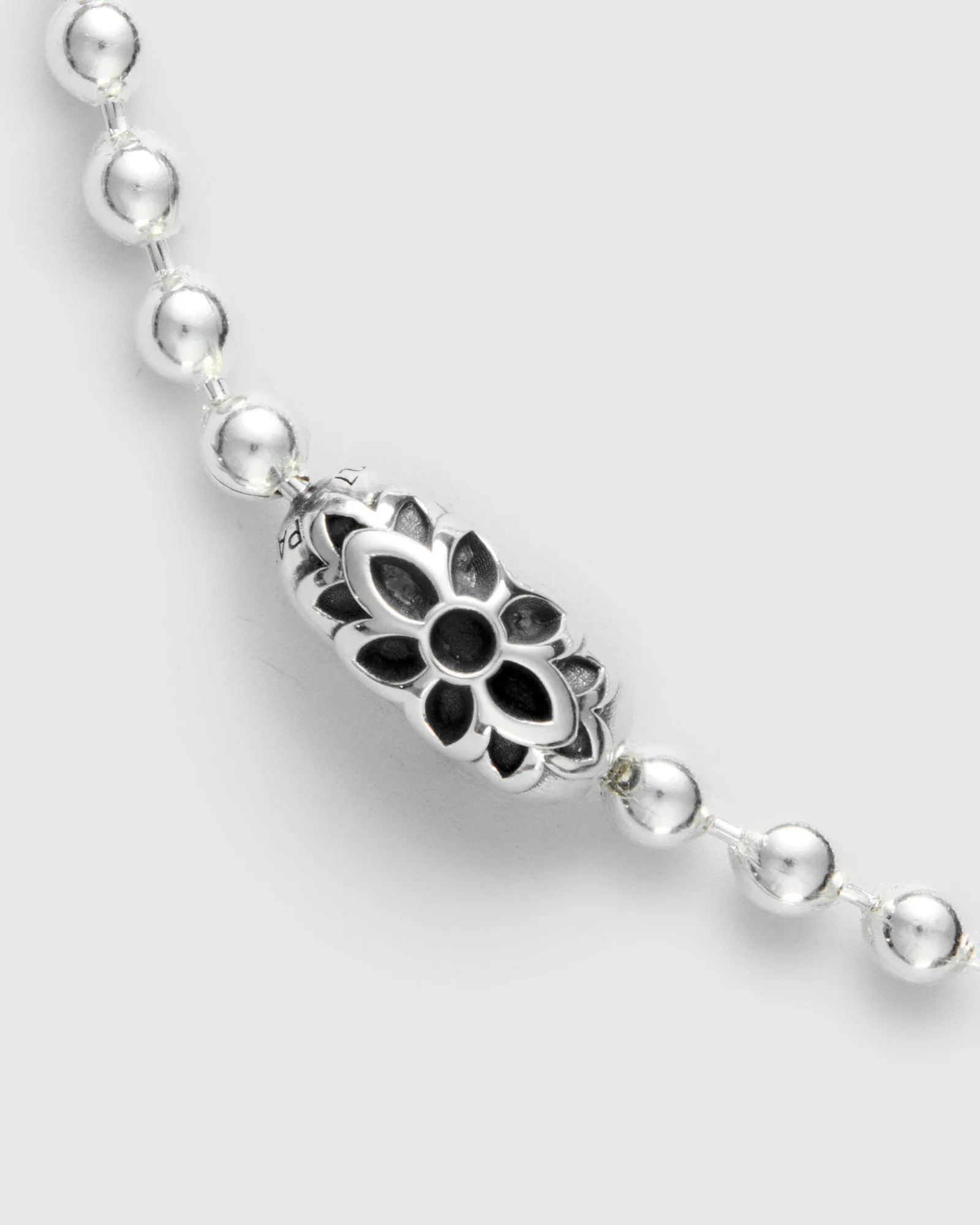 Triple Cutout Poplock Bracelet in Sterling Silver