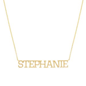 Varsity Name Necklace