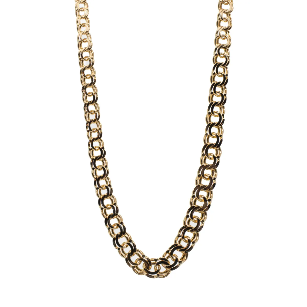 Vintage Swedish Graduated Bismarck Chain
