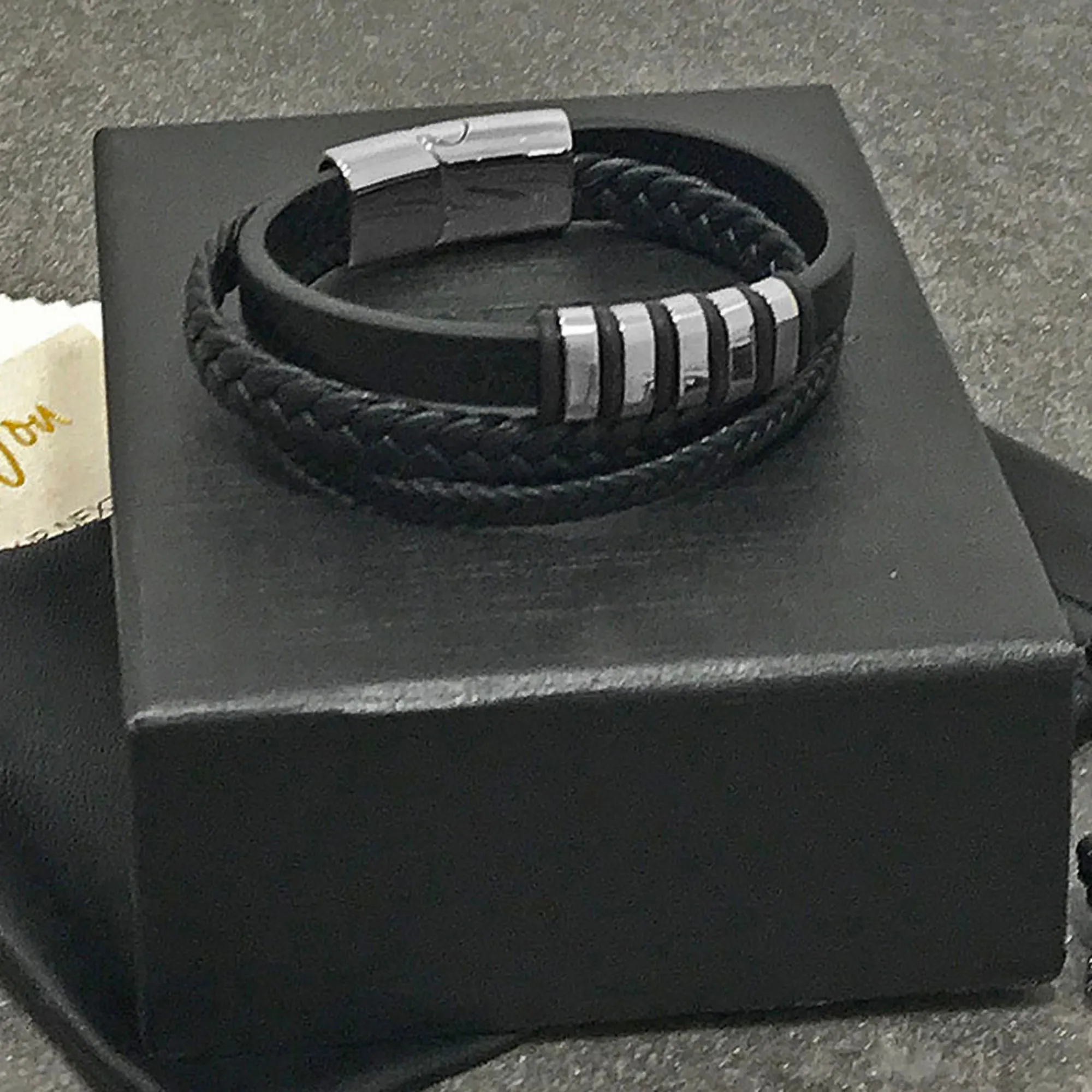 Voyager Multilayered Nappa Leather Bracelet