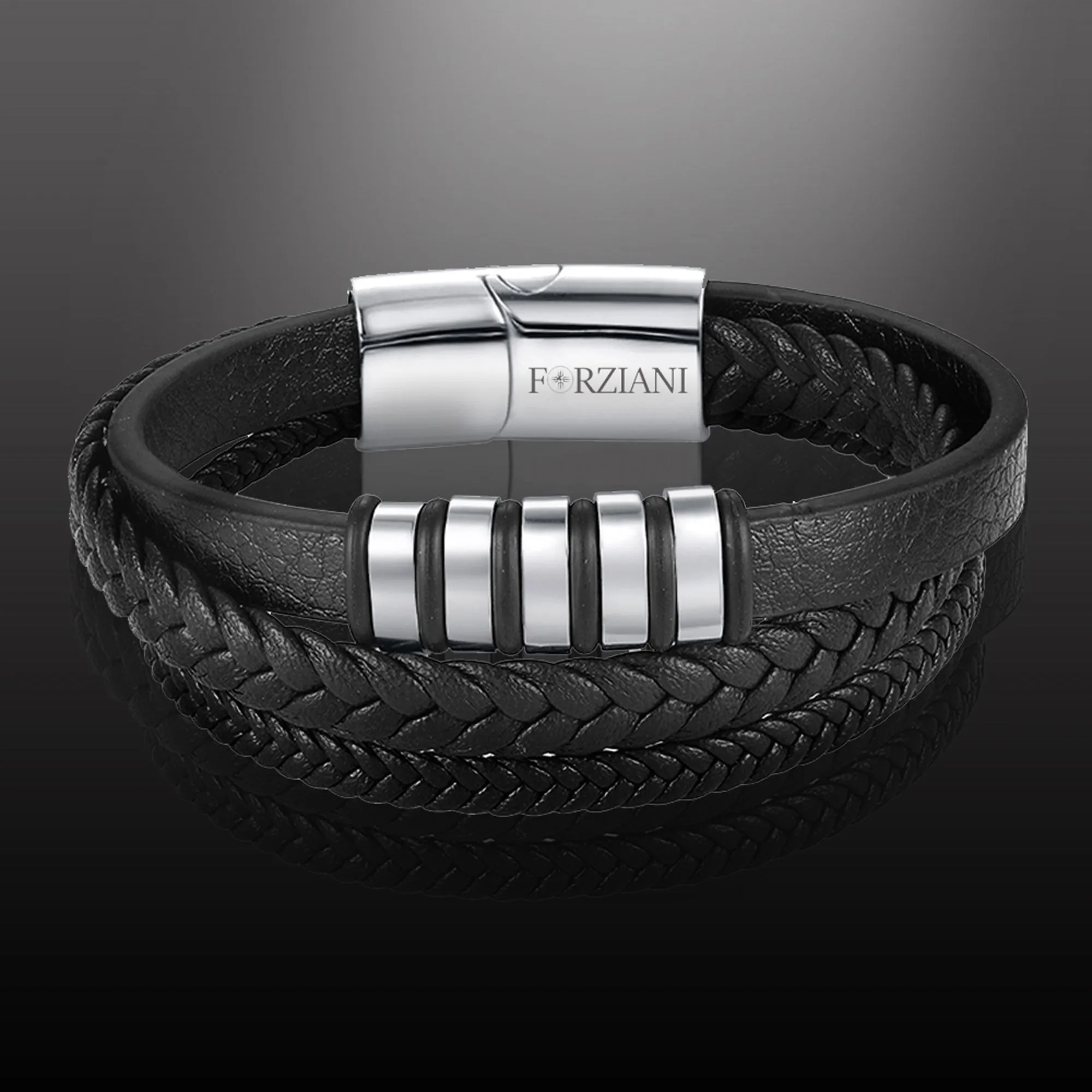 Voyager Multilayered Nappa Leather Bracelet