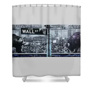 Wall Street - Shower Curtain