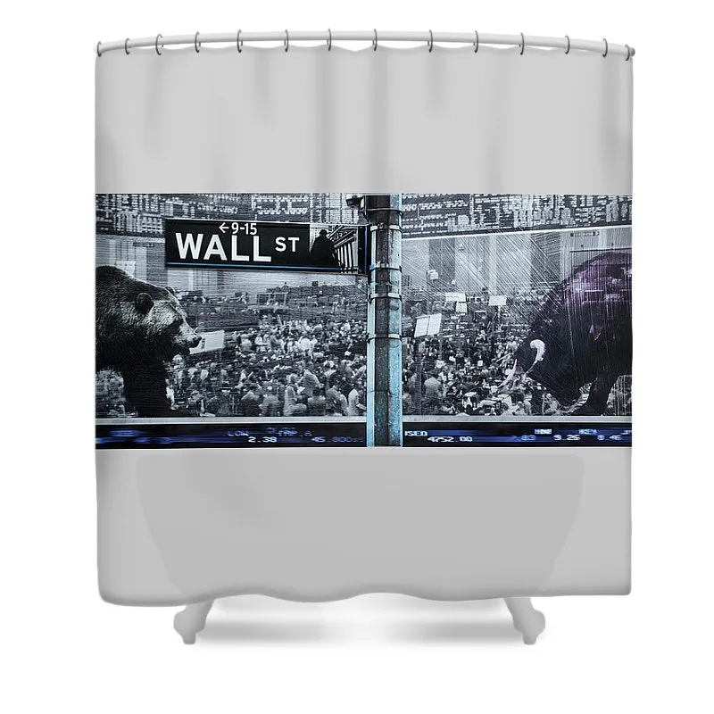 Wall Street - Shower Curtain