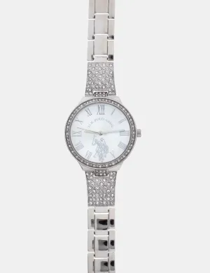 WATCH WITH DIAMOND FACE