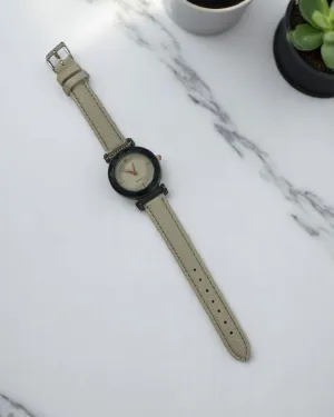 White Diamond Face Watch