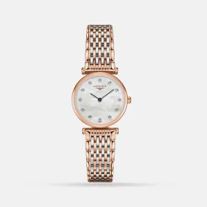 Women White Analog Stainless Steel Watch L42091977