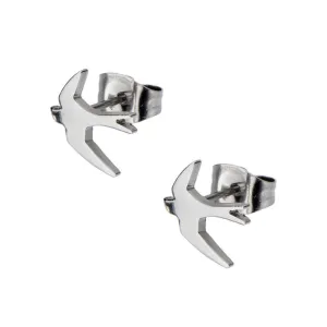 Women's Stainless Steel Sparrow Stud Earrings