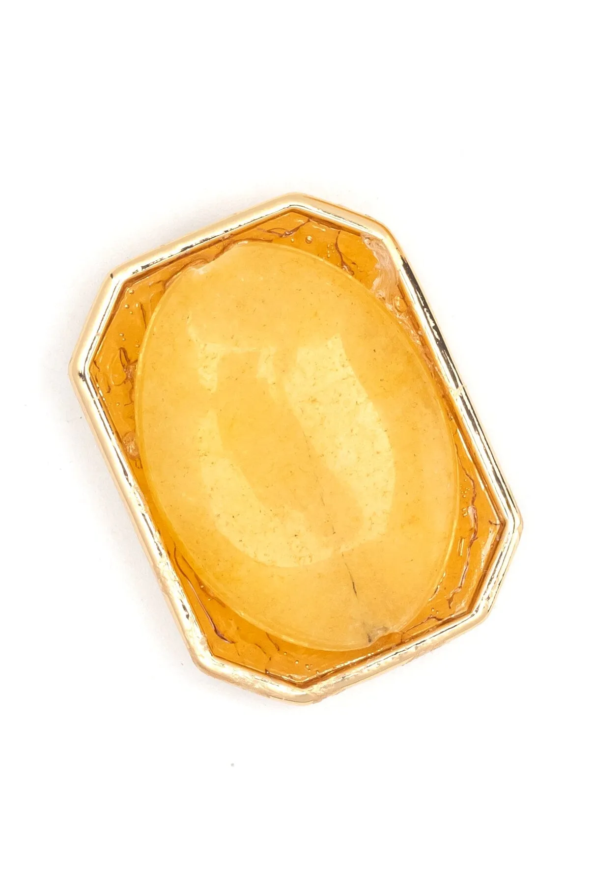 Yellow Gold Chunky Stud Earrings